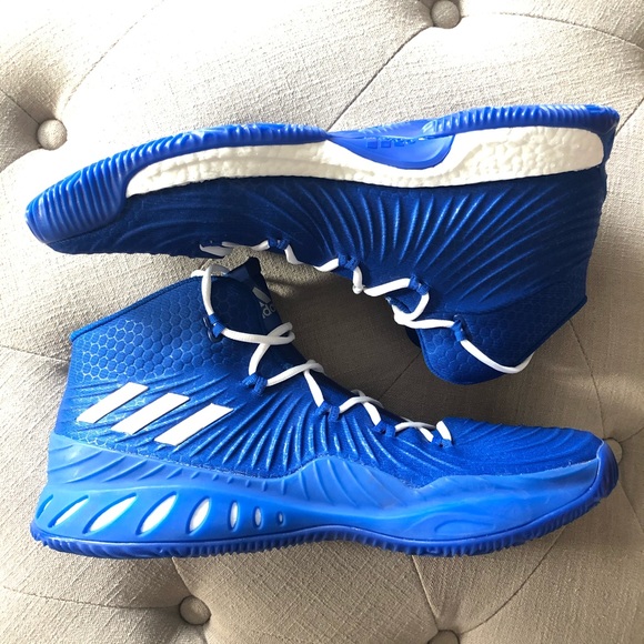 Adidas Crazy Explosive royal blue basketball shoes - Picture 4 of 8